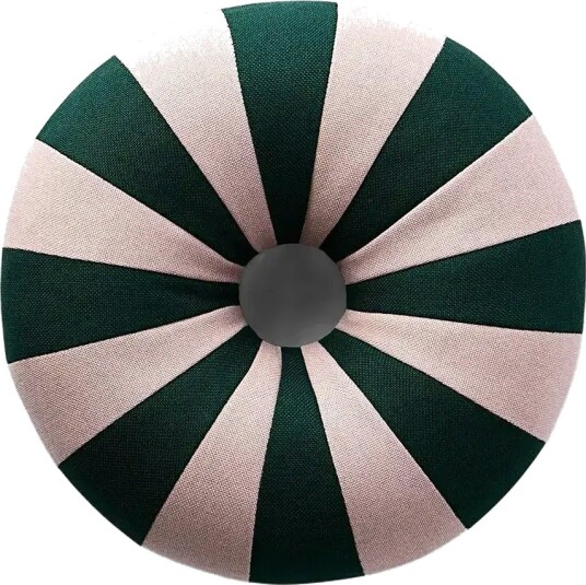 Studio About Float Pillow Dark Green/Rose   Multi/patterned   Ø:40CM