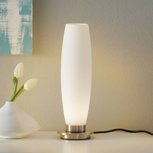 Paul Neuhaus LED bordlampe Tyra dimbar Stue / spisestue Glass Moderne