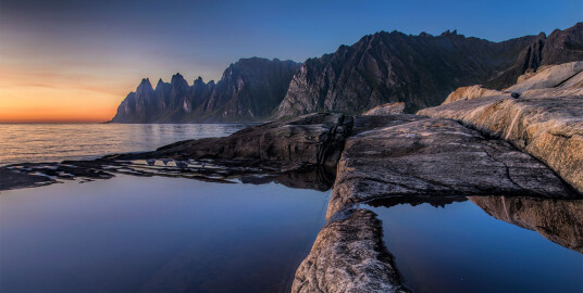 At Tungeneset, Senja av Frank Olsen