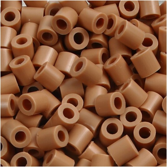 Nabbi Photopearls, Str. 5x5 Mm, Hullstr. 2,5 Mm, 6000 Stk., Lys Brun (20)