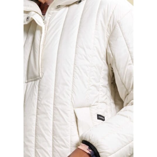 Casall Lightweight Padded Anorak Off White M
