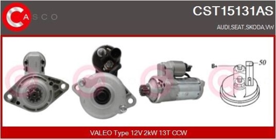 Starter CASCO CST15131AS