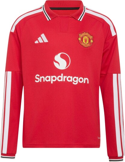 Manchester United Hjemmedrakt 2026/27 Champions League Barn Langermet adidas størrelse 152 cm