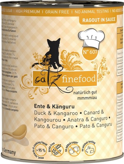 Catz Finefood Ragout And & Kenguru 24 X 380 G