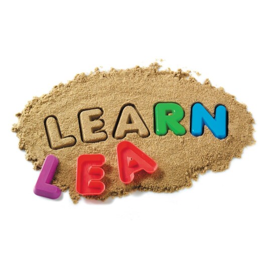 Learning Resources Sandformer Store bokstaver 26 stk