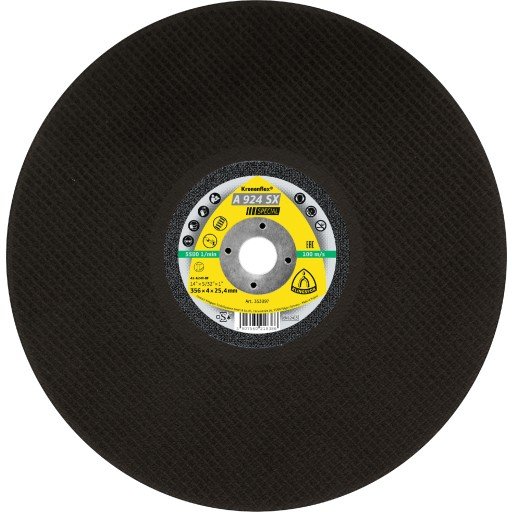 Klingspor A 924 SX Kappeskive for Stål 350x4mm