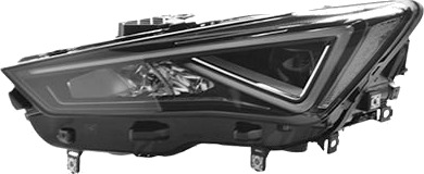 VAN WEZEL 4951963V Frontlykter