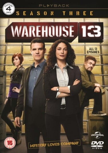 Warehouse 13 Sesong 3 DVD Warehouse 13 Sesong 3 DVD