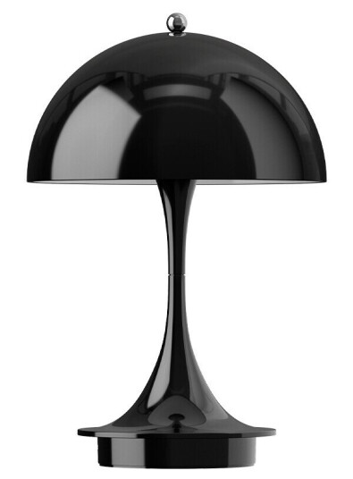 Louis Poulsen Panthella 160 Portable Bordlampe V3 Opaque Svart Lampemesteren