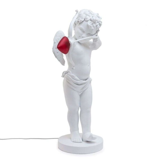 Cupid Bord/ Gulvlampe Hvit