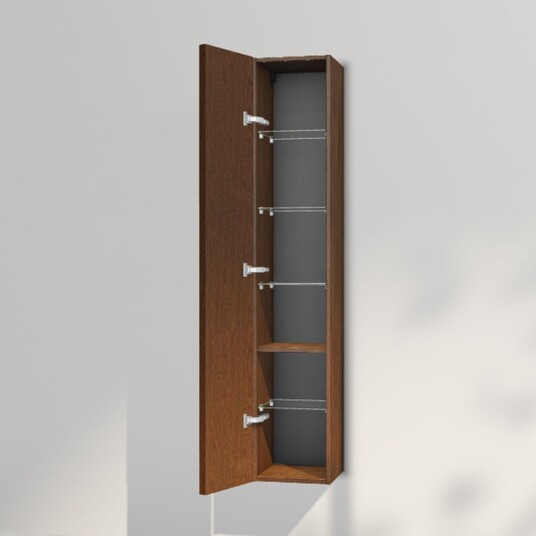 INR Iconic Nordic Rooms Carve 30/30 Høyskap Dark oak / 30cm Venstre INR Iconic Nordic Rooms Carve 30/30 Høyskap Dark oak / 30cm Venstre