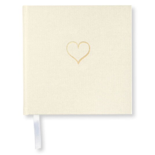 Paperstyle Journal Heart Off white