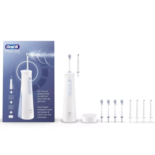 Oral-B Munnskyller Microjet Power 4 Hydropulseur inkludert 8 pcs. Dyser
