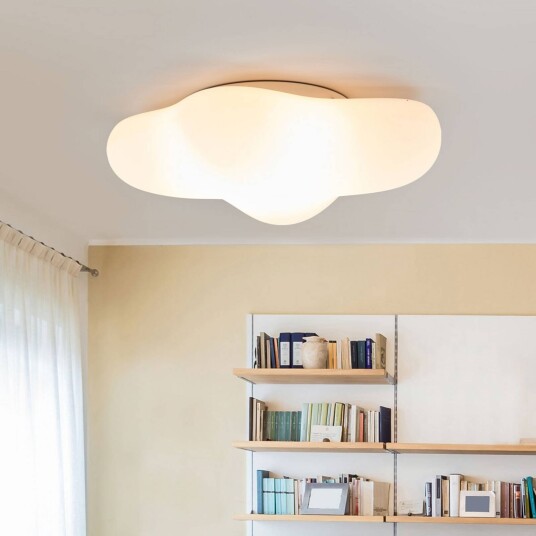 Mantra Iluminación Designer taklampe EOS, Hvit / opal, Stue / spisestue, Design
