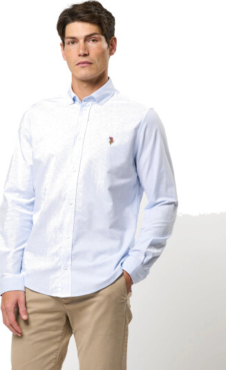 U.S. Polo Assn. Flex Calvert Shirt Regular Striper L