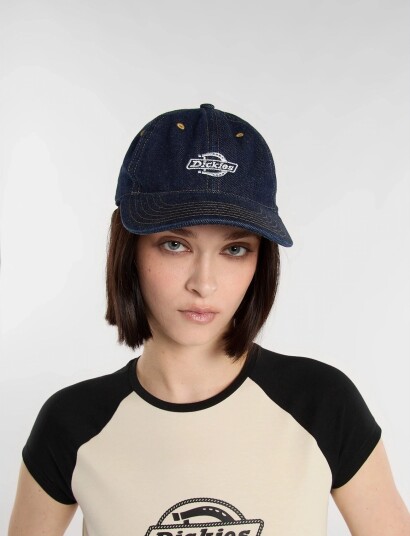Dickies Denim Dad Cap   Navy   ONE SIZE