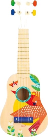 Janod Gioia Ukulele For Barn 3+ År Janod Gioia Ukulele For Barn 3+ År