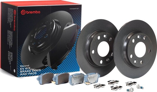 Bremseskiver og -klosser BREMBO KT 08 040