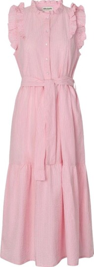 Lollys Laundry Harrietll Maxi Dress Sl   Pink   XS