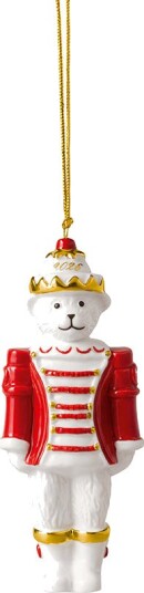 Villeroy & Boch   Christmas Classic ornament teddy nøtteknekker 2026 gull