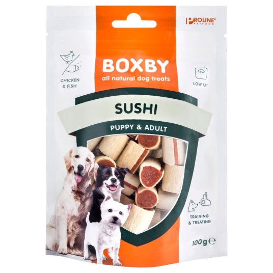Boxby Snacks Til Spesialpris! Sushi (100 G) Boxby Snacks Til Spesialpris! Sushi (100 G)