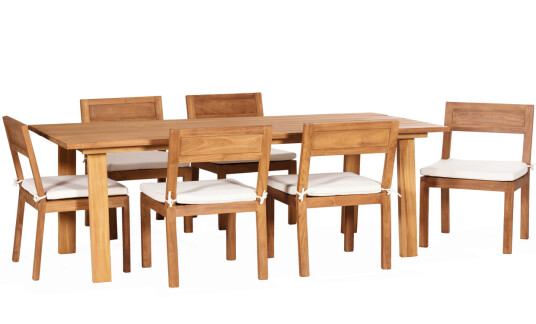 Soffadirekt MOKA Spisegruppe 6 Stoler Soffadirekt MOKA Spisegruppe 6 Stoler