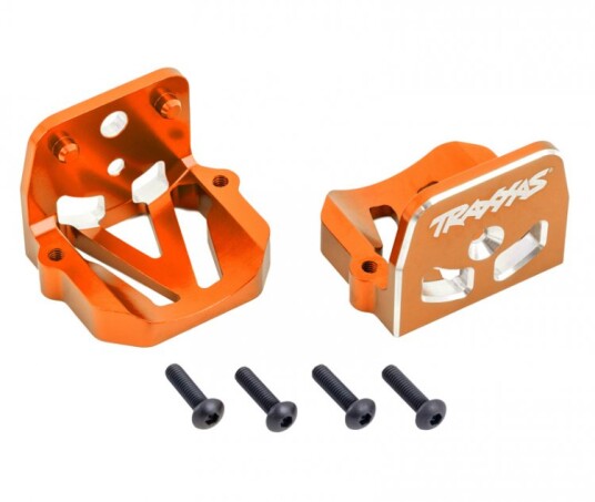 Traxxas 7760 Motor Mounts Front & Rear Set Alu Orange X-Maxx XR Traxxas 7760 Motor Mounts Front & Rear Set Alu Orange X-Maxx XR