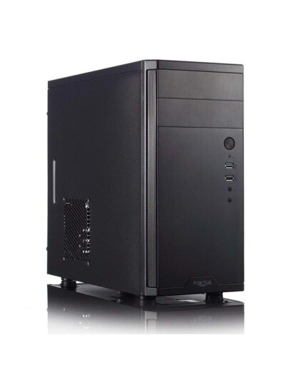Fractal Design Core 1100 Mini Tower Kabinett Svart med Lydutgang