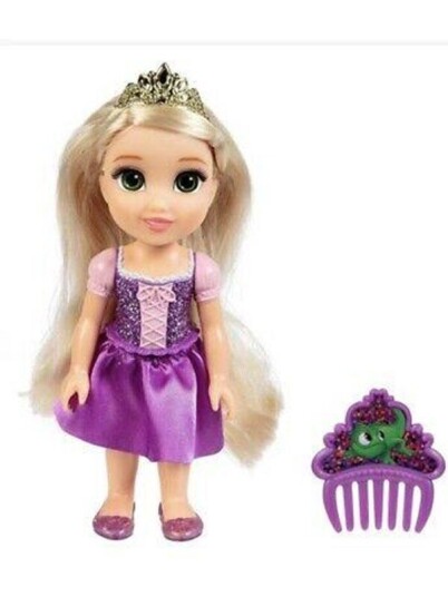 Jakks Disney Princess 6 Inch Petite Rapunzel Doll with Comb Jakks Disney Princess 6 Inch Petite Rapunzel Doll with Comb
