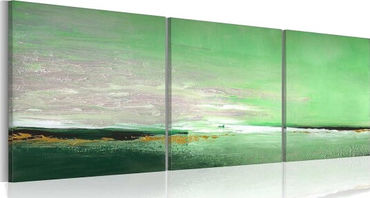 Canvasbilde Hav Grønn kyst 150x50 cm Artgeist sp. z o. o.