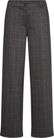 FREE/QUENT Fqnaduva Pants BLACK W. DESERT TAUPE XL FREE/QUENT Fqnaduva Pants BLACK W. DESERT TAUPE XL