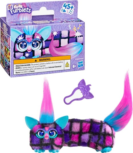 Furby Dj Furblet Interaktivt Kosedyr Dis Co