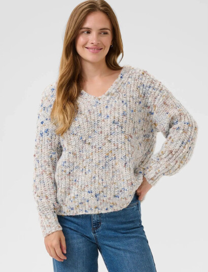 Kaffe Kaeira Knit Pullover - Grey - XS Kaffe Kaeira Knit Pullover - Grey - XS