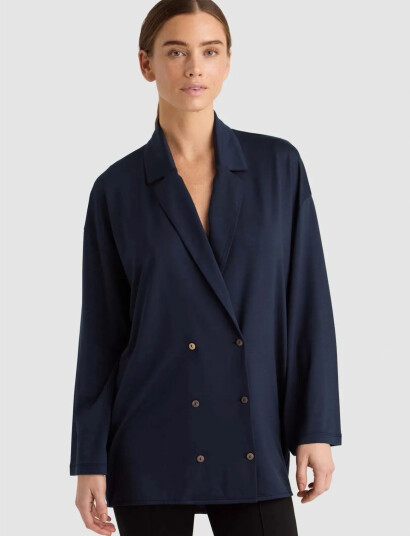 Residus Huberta Blouse - Navy - S Residus Huberta Blouse - Navy - S