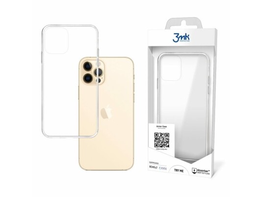3Mk Armor Mobildeksel for iPhone 12 Pro Max - Støtdempende med Militærstandard