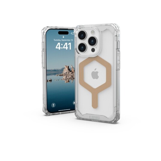 Urban Armor Gear (Uag) Iphone 15 Pro Deksel Plyo Magsafe Ice Gull
