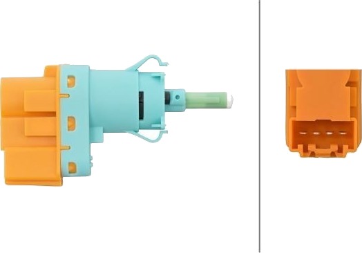 Bremselysbryter HELLA 6DD 010 966-681 Bremselysbryter HELLA 6DD 010 966-681