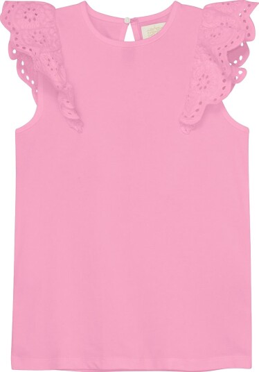 Creamie Top Ns Lace Pink 116