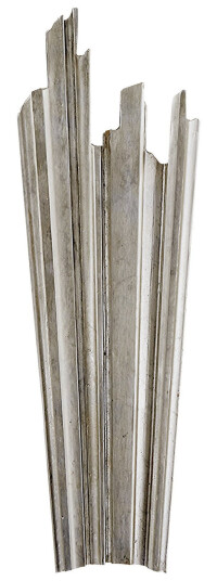 Claymore vägglampa Burnished Silver Leaf Claymore vägglampa Burnished Silver Leaf