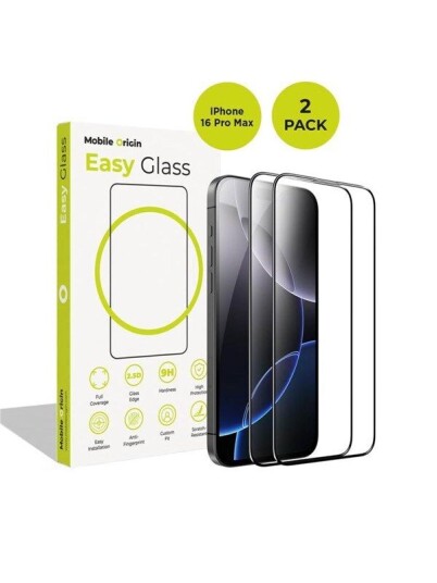 Mobile Origin EasyGlass iPhone 16 Pro Max 2 pack