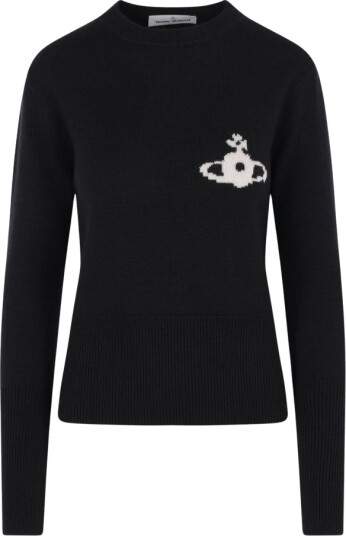 Vivienne Westwood Dame Strikkevarer Svart M, Vivienne Westwood Dame Strikkevarer Svart M,