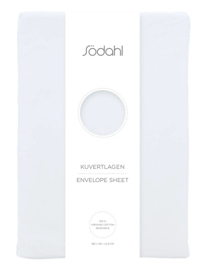 Södahl Kuvertlagen - White - 180X210X8CM x 210