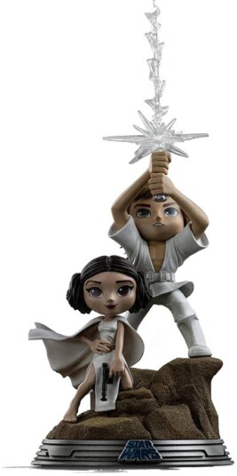 Star Wars Minico Luke & Leia Figure Star Wars Minico Luke & Leia Figure