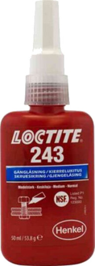 Loctite Gjengesikring 243 Normal 50 ml