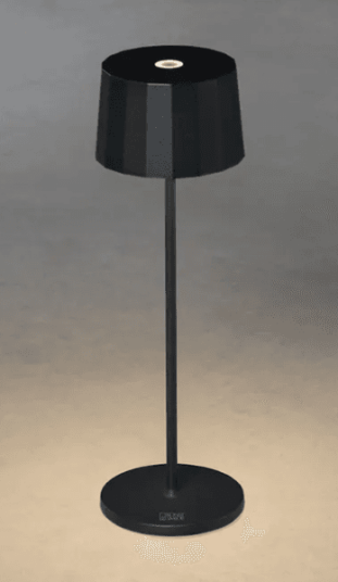 Trend Collection Positano bordlampe – oppladbar og dimbar, sort 35 cm Trend Collection Positano bordlampe – oppladbar og dimbar, sort 35 cm