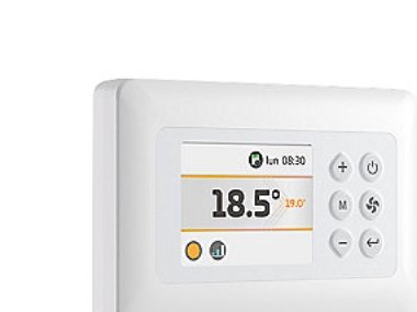 Fläkt Rumstyring Elektronisk Rumstyring Med Display Til Fancoils Med Ec-Motor