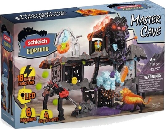 Schleich Eldrador Mastercave Smashrador Figurer med Interaktive Funksjoner Schleich Eldrador Mastercave Smashrador Figurer med Interaktive Funksjoner