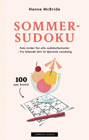 Sommersudoku  fem nivåer for alle sudokufantaster – fra lekende lett til djevelsk vanskelig