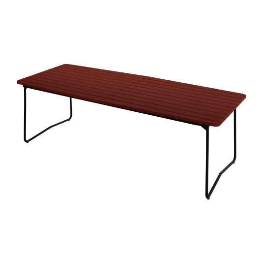 B31 Bord 92x230 cm Mørkerød / Sort B31 Bord 92x230 cm Mørkerød / Sort