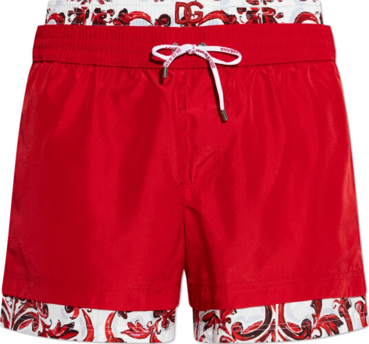 Dolce & Gabbana Herre Svømmetøy Rød M, Dolce & Gabbana Herre Svømmetøy Rød M,